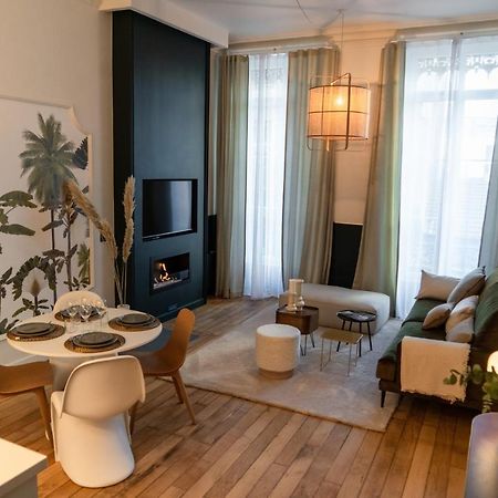 Beige Hospitalite - Coco - Hypercentre-2Chambres-Parking-Zen Saint-Etienne  Luaran gambar