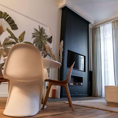 Beige Hospitalite - Coco - Hypercentre-2Chambres-Parking-Zen Saint-Etienne  Luaran gambar